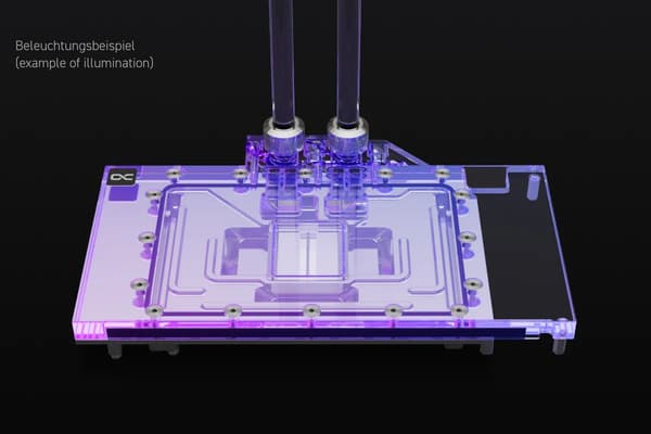 Alphacool Eisblock Aurora Acryl RTX4080 AMP Trinity + BackP 2
