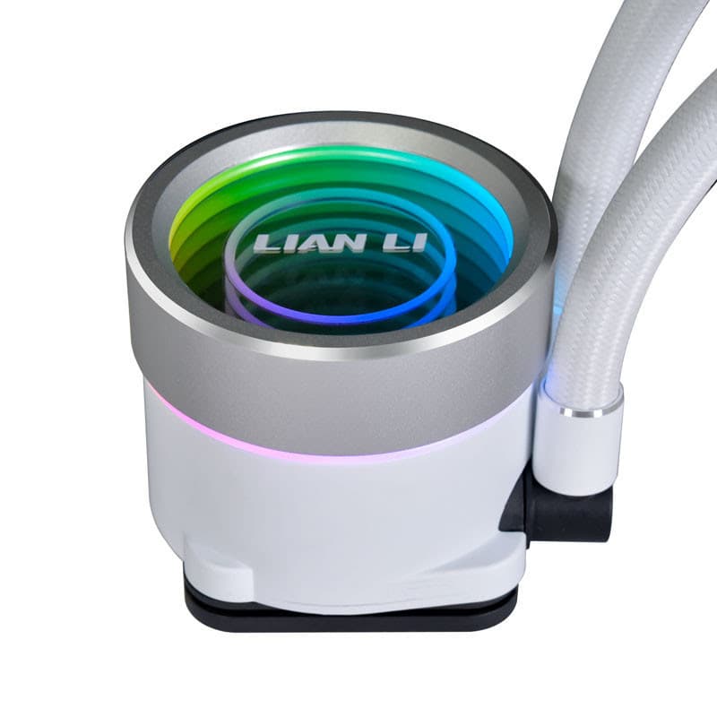 Lian Li Galahad II 240 Trinity (blanc) 4