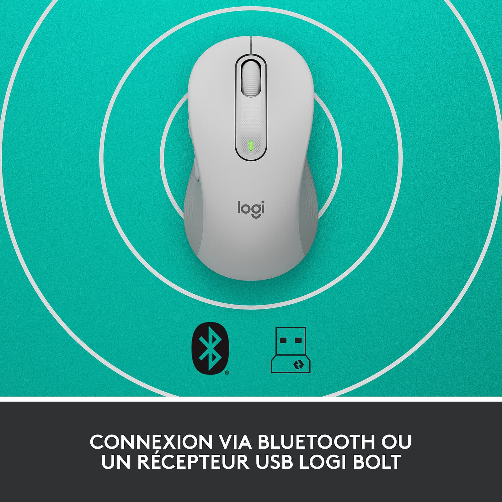 Logitech M650 (Blanc) 2