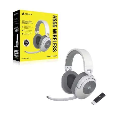 Corsair HS55 Wireless (Blanc) 4