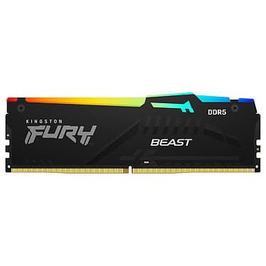 Kingston FURY Beast RGB 32 Go (2 x 16 Go) DDR5 5200 MHz CL40 1