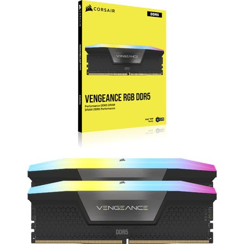 Corsair Vengeance RGB DDR5 48 Go (2 x 24 Go) 7000 MHz CL40 - Noir 3