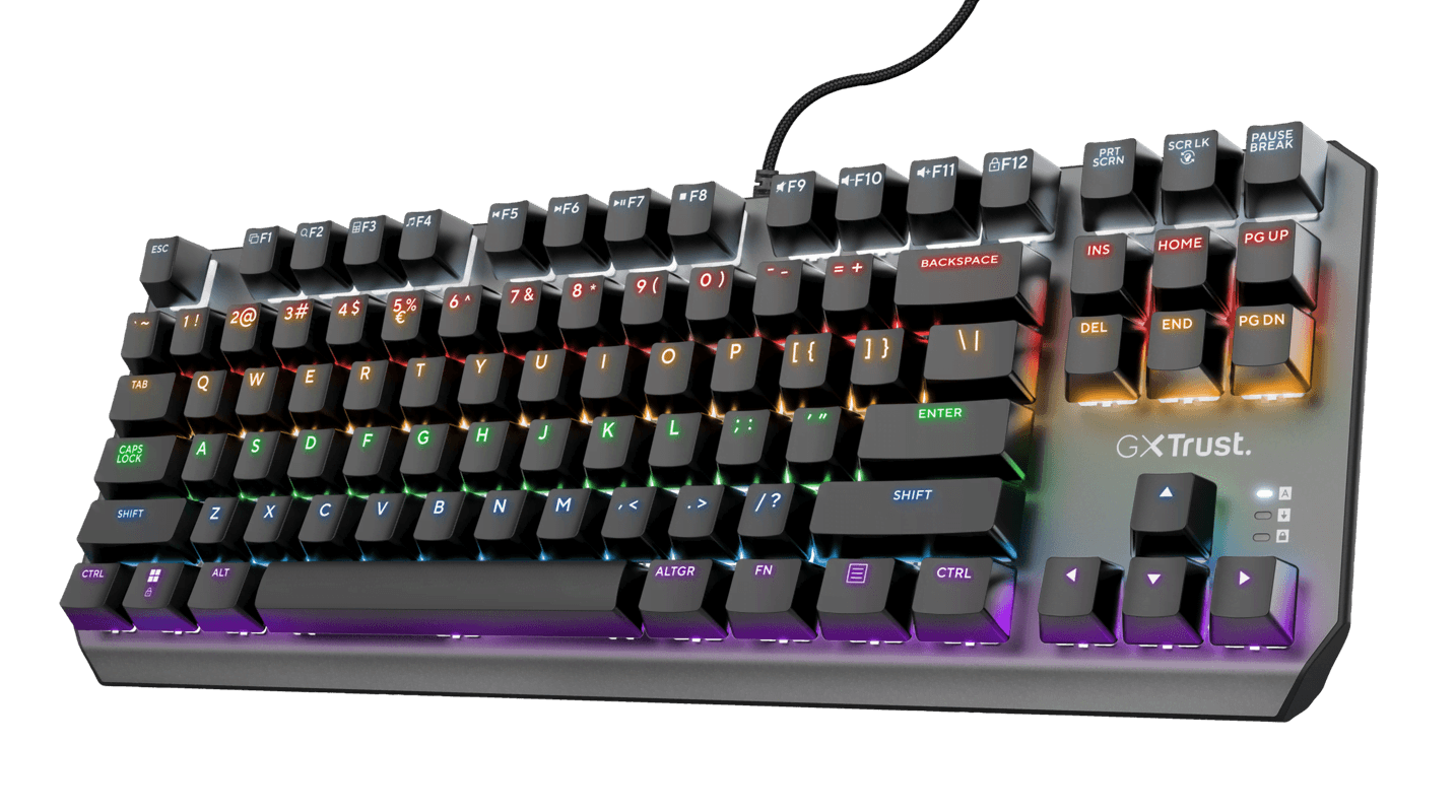 Trust Gaming GXT 834 Callaz Clavier Mécanique TKL, 3