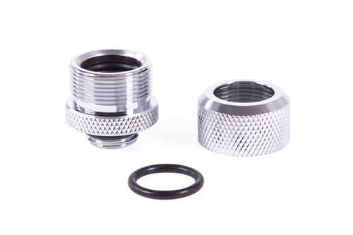 Alphacool Fitting compression Argent pour tube rigide - 14mm 3