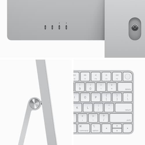 Apple iMac M3 (2023) 24" 8 Go 256 Go Argent 3