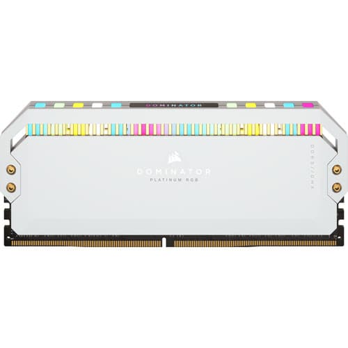 Corsair Dominator Platinum DDR5 RGB 64 Go (2 x 32 Go) 5600 MHz CL40 - Blanc 4