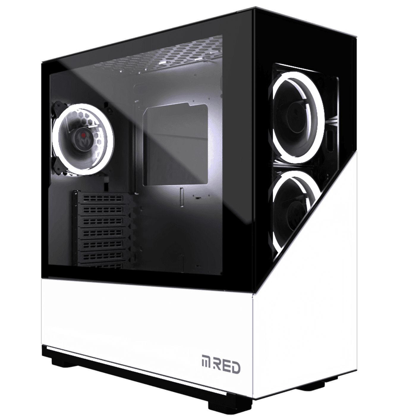 M.RED ELITE WHITE Rainbow ARGB MR-007