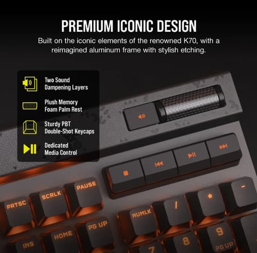 Corsair Gaming K70 Max (Corsair MGX) 4