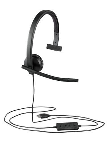 Logitech USB Headset Mono H570e 4