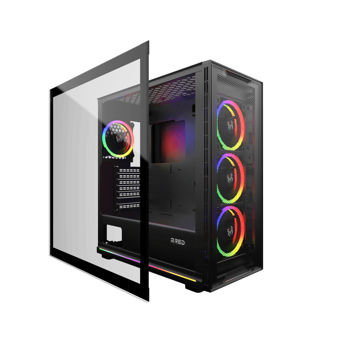 M.RED BLACK DESTROYER Gamma-G - ARGB - MT/ATX 2