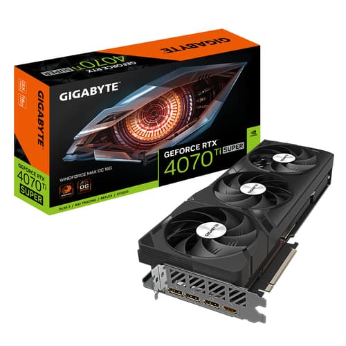 Gigabyte GeForce RTX­­ 4070 Ti SUPER WINDFORCE MAX OC 16G-Seconde Vie-Etat Satisfaisant