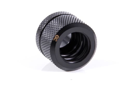 Alphacool Fitting Anti-Off pour Tube rigide noir 14mm G1/4 1