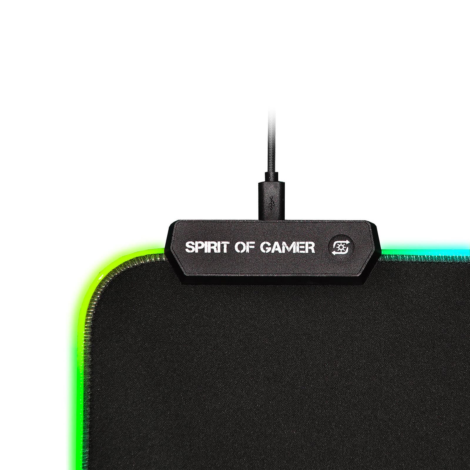 Spirit of Gamer Skull RGB Gaming Mouse Pad XXL 2