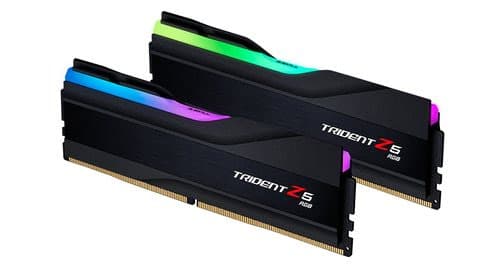 G.Skill Trident Z5 RGB 32 Go (2 x 16 Go) DDR5 6400 MHz CL32 - Noir 3