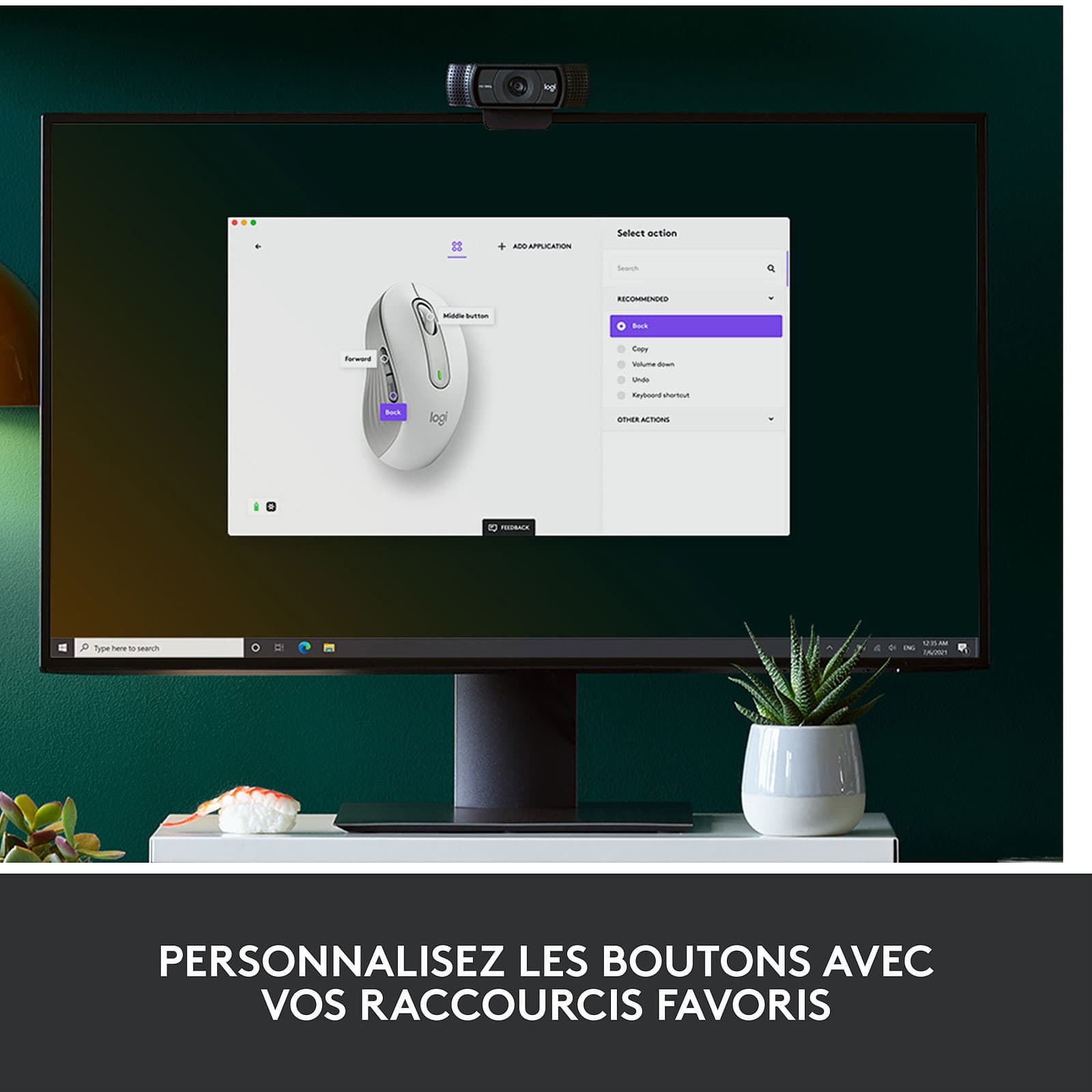 Logitech M650 (Blanc) 3