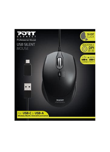 Port Office Pro Silent - Noir/Filaire 3