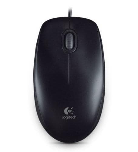 Logitech B100 Optical USB Mouse (Noir)