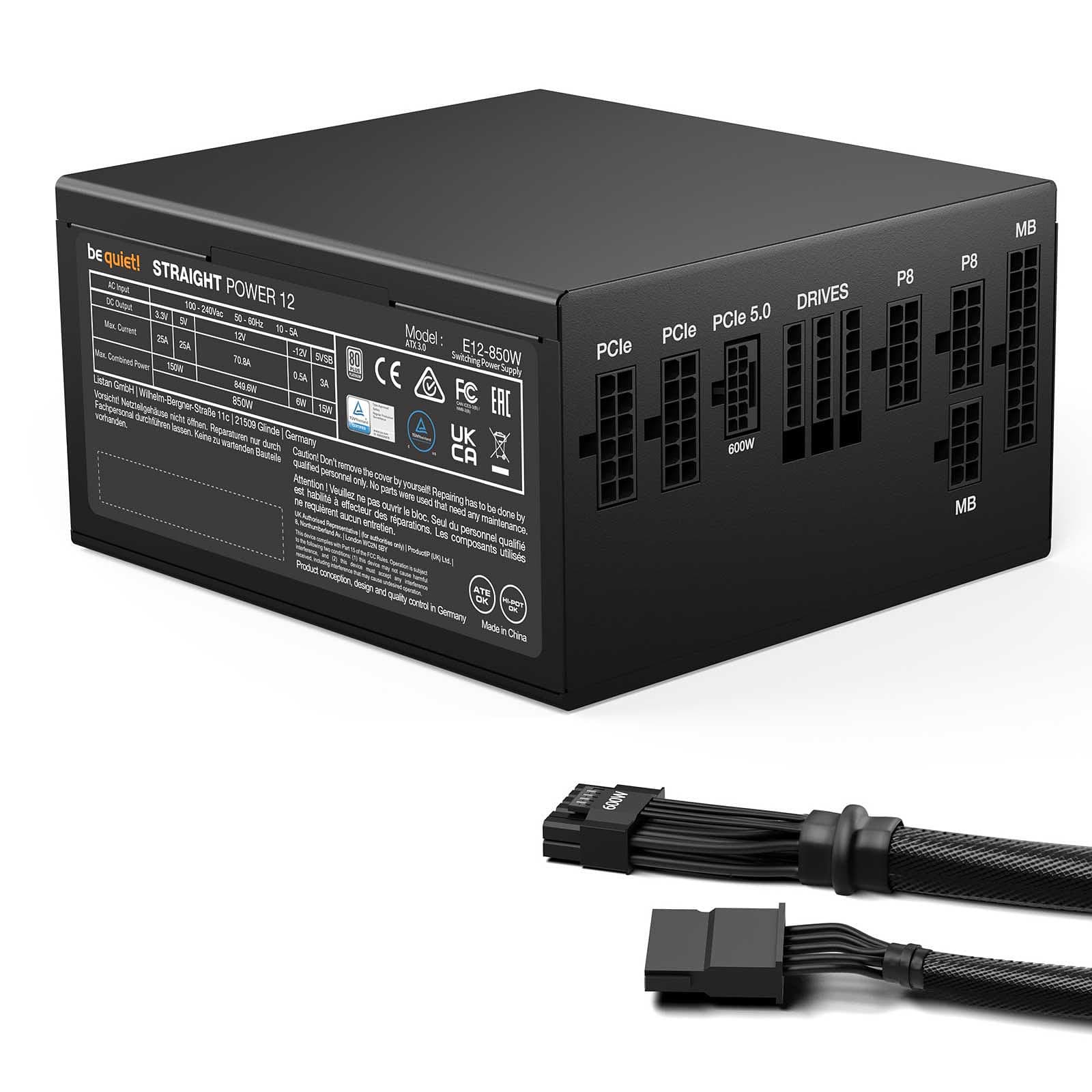 be quiet! Straight Power 12 850W 80PLUS Platinum 2