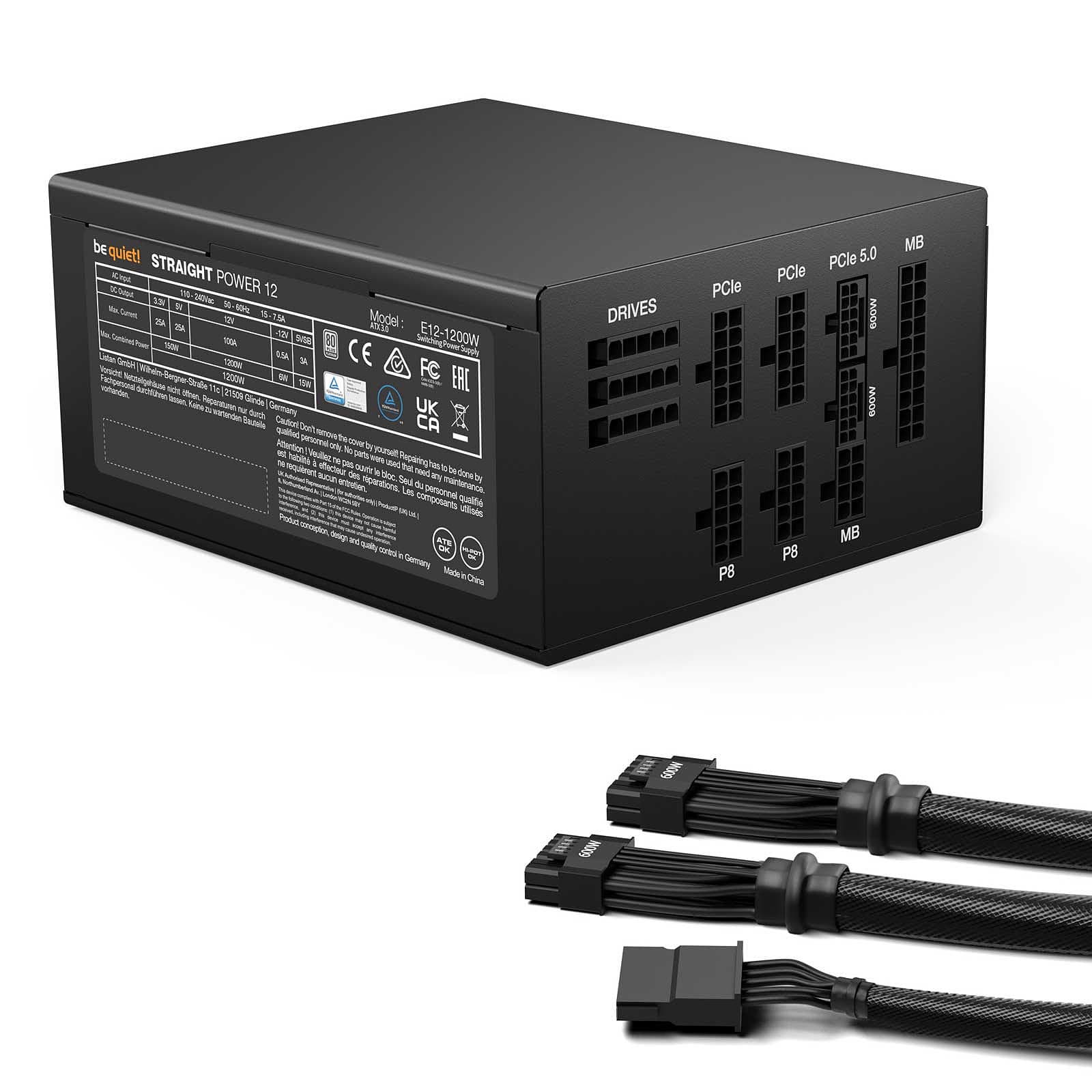 be quiet! Straight Power 12 1200W 80PLUS Platinum 2