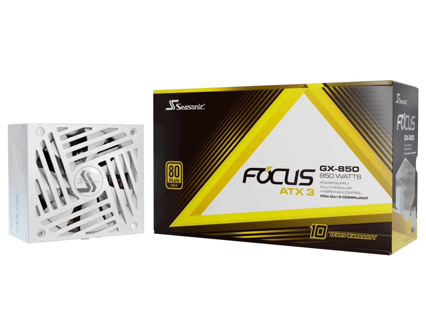 Seasonic FOCUS GX-850 ATX 3 (2024) - Blanc 2