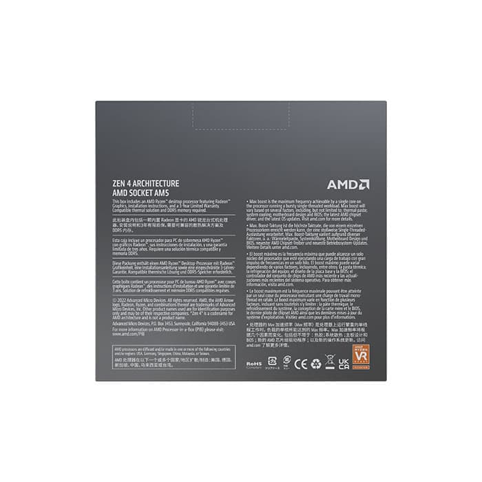 AMD Ryzen 9 7900X (4.7 GHz / 5.6 GHz) 4