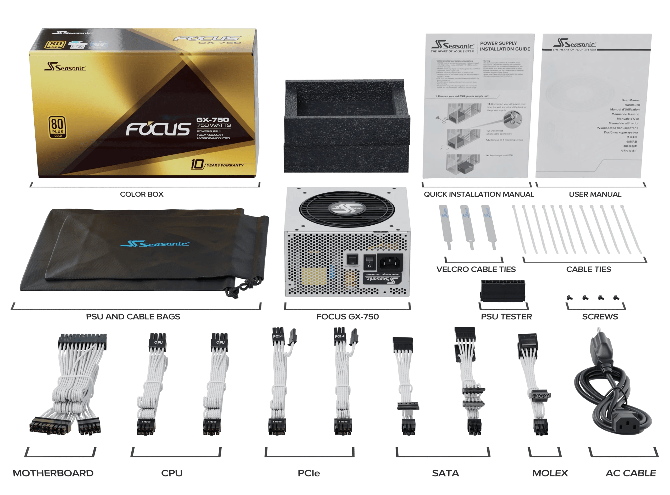 Seasonic FOCUS GX-750 ATX 3 (2024) 2