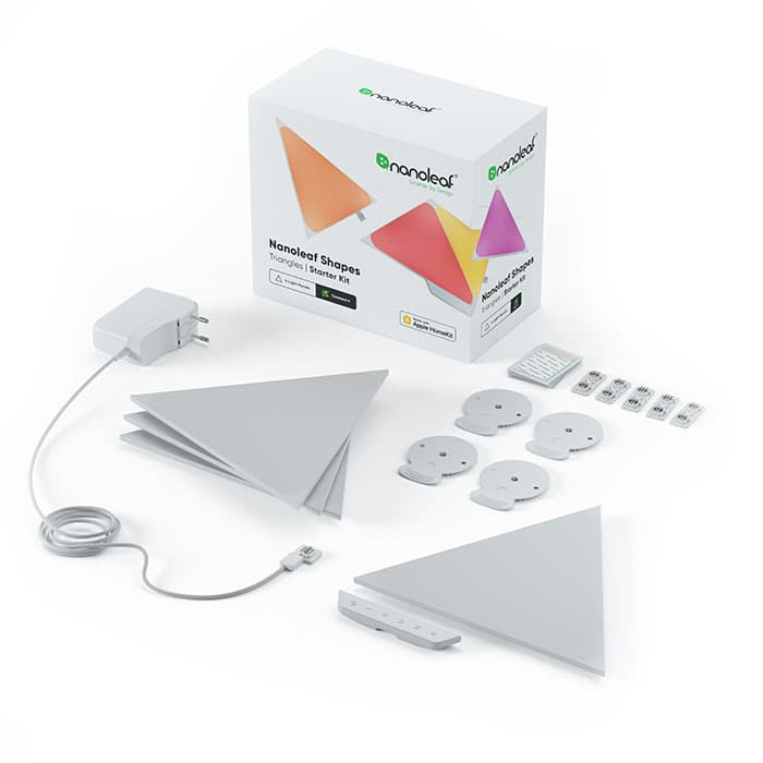 Nanoleaf Shapes Triangles Starter Kit (4 pièces) 4
