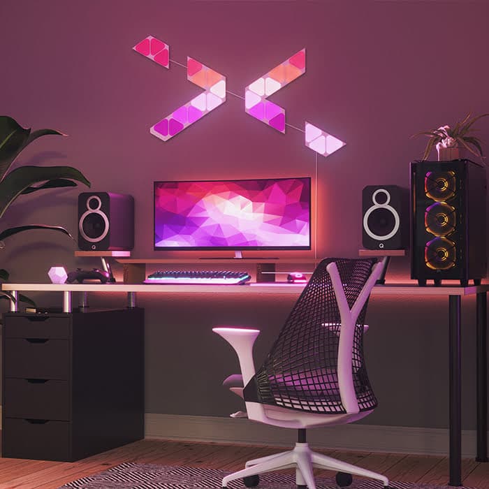 Nanoleaf Shapes Mini Triangles Expansion Pack (10 pièces) 6