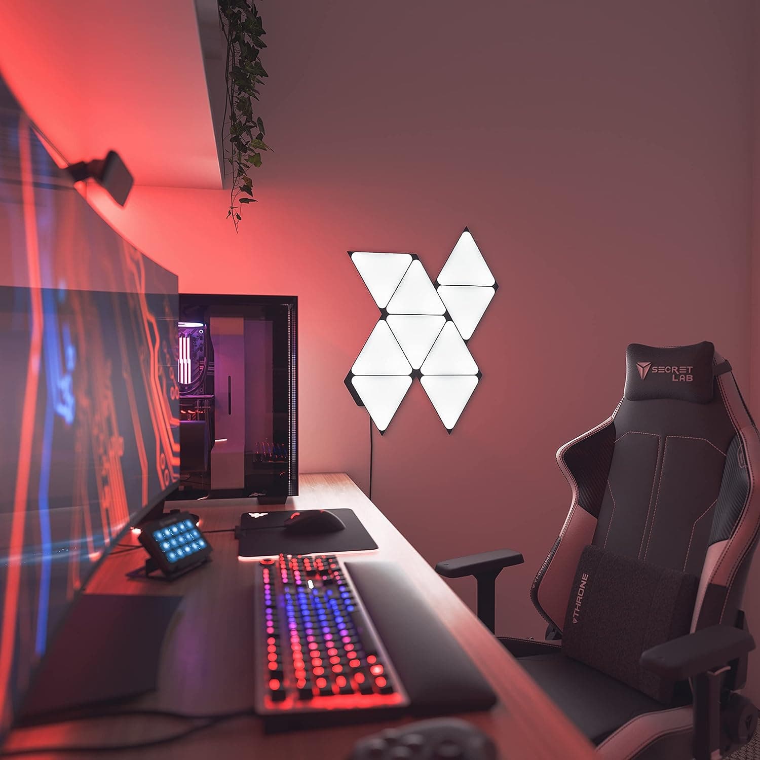 Nanoleaf Shapes Black Triangles Expansion Pack (3 pièces) 3