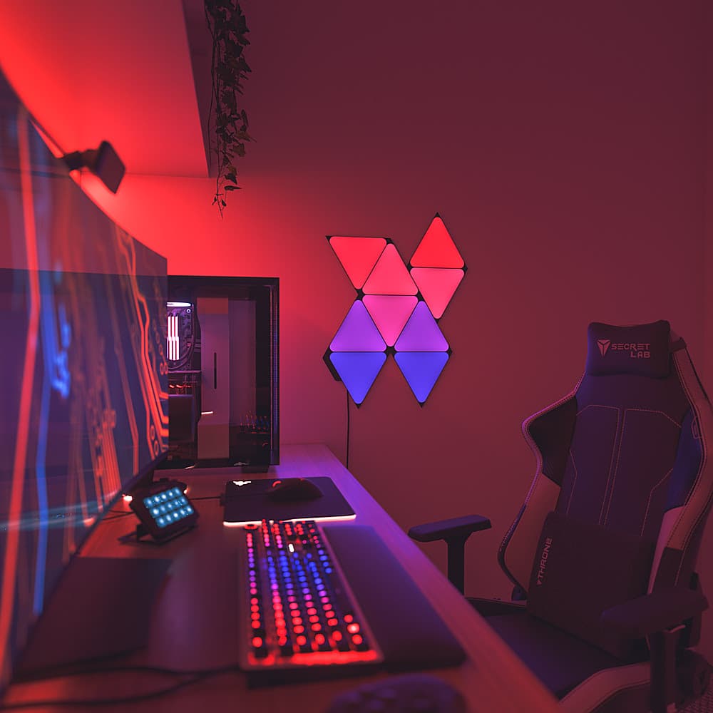 Nanoleaf Shapes Black Triangles Starter Kit (9 pièces) 2