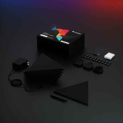 Nanoleaf Shapes Black Triangles Starter Kit (9 pièces) 5