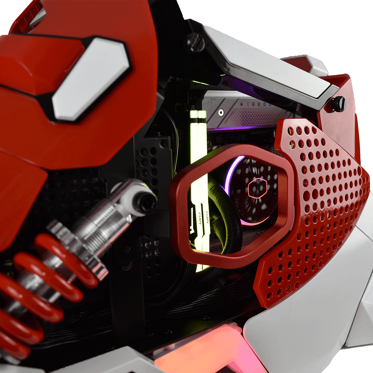 Cooler Master Sneaker X Rouge, Blanc 850 W 5