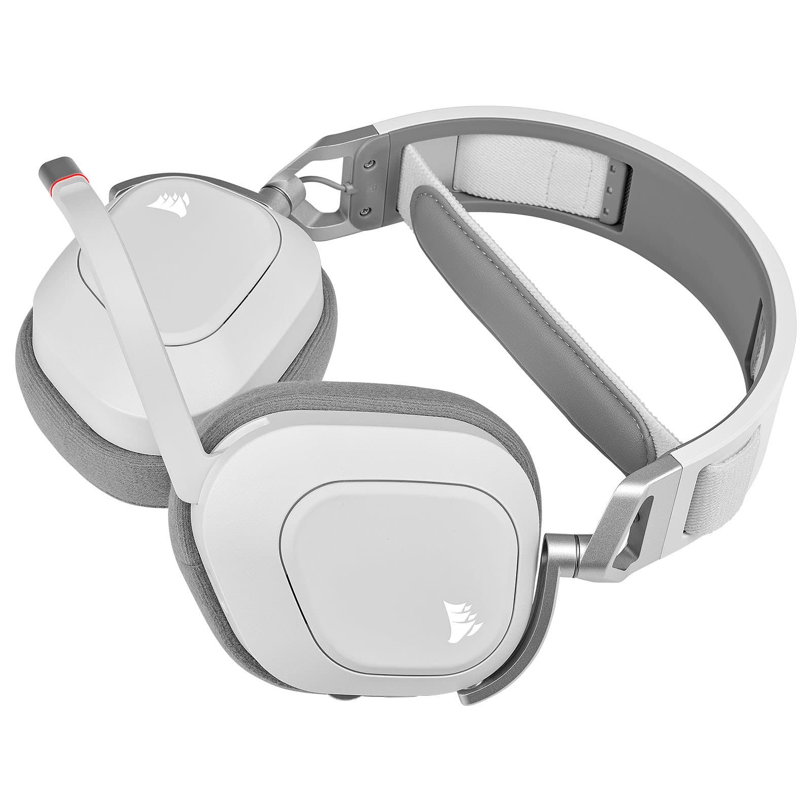 Corsair HS80 RGB Wireless (Blanc) 4