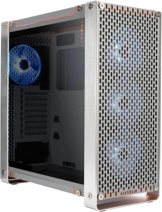 In Win DUBILI GREY ARGB - Grand Tour - Argent/Orange 3