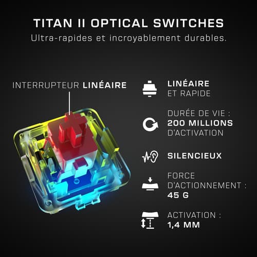 Turtle Beach Vulcan II Max Linéaire (Noir) 5