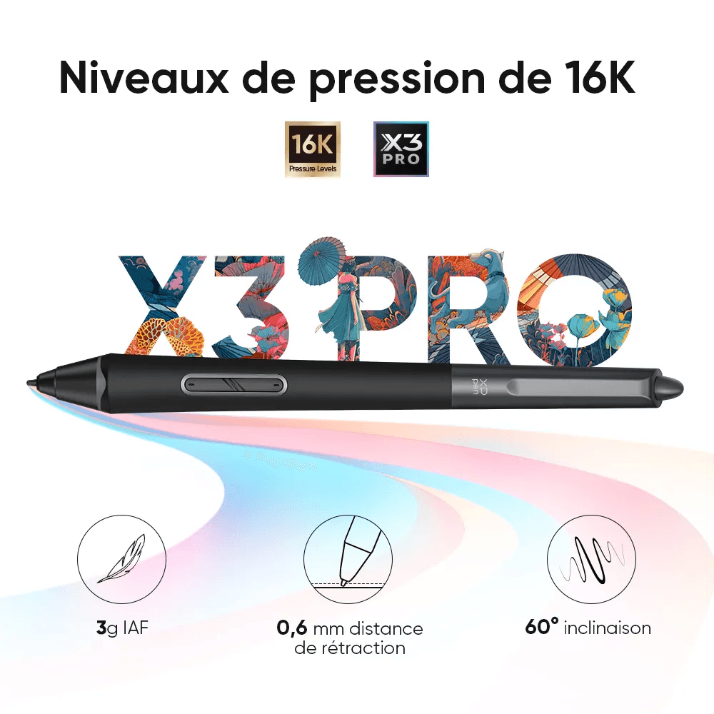 XPPEN Deco Pro LW Gen 2 MT1172B_ACK05 - 5080LPI 11" Noir 5