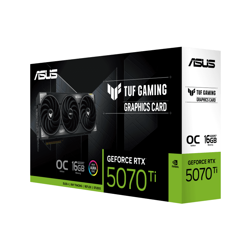 ASUS TUF Gaming GeForce RTX 5070 Ti 16GB GDDR7 OC Edition 2