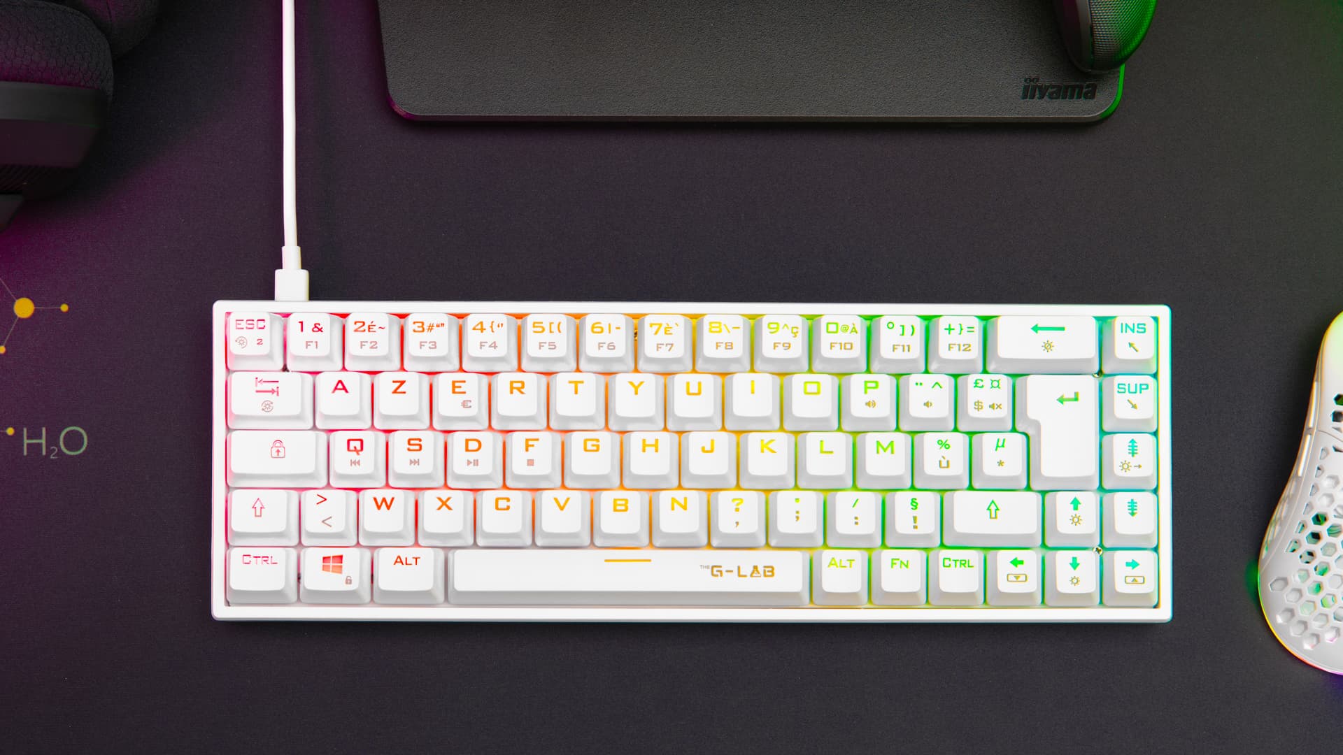 The G-Lab Keyz Titanium (Blanc) 4