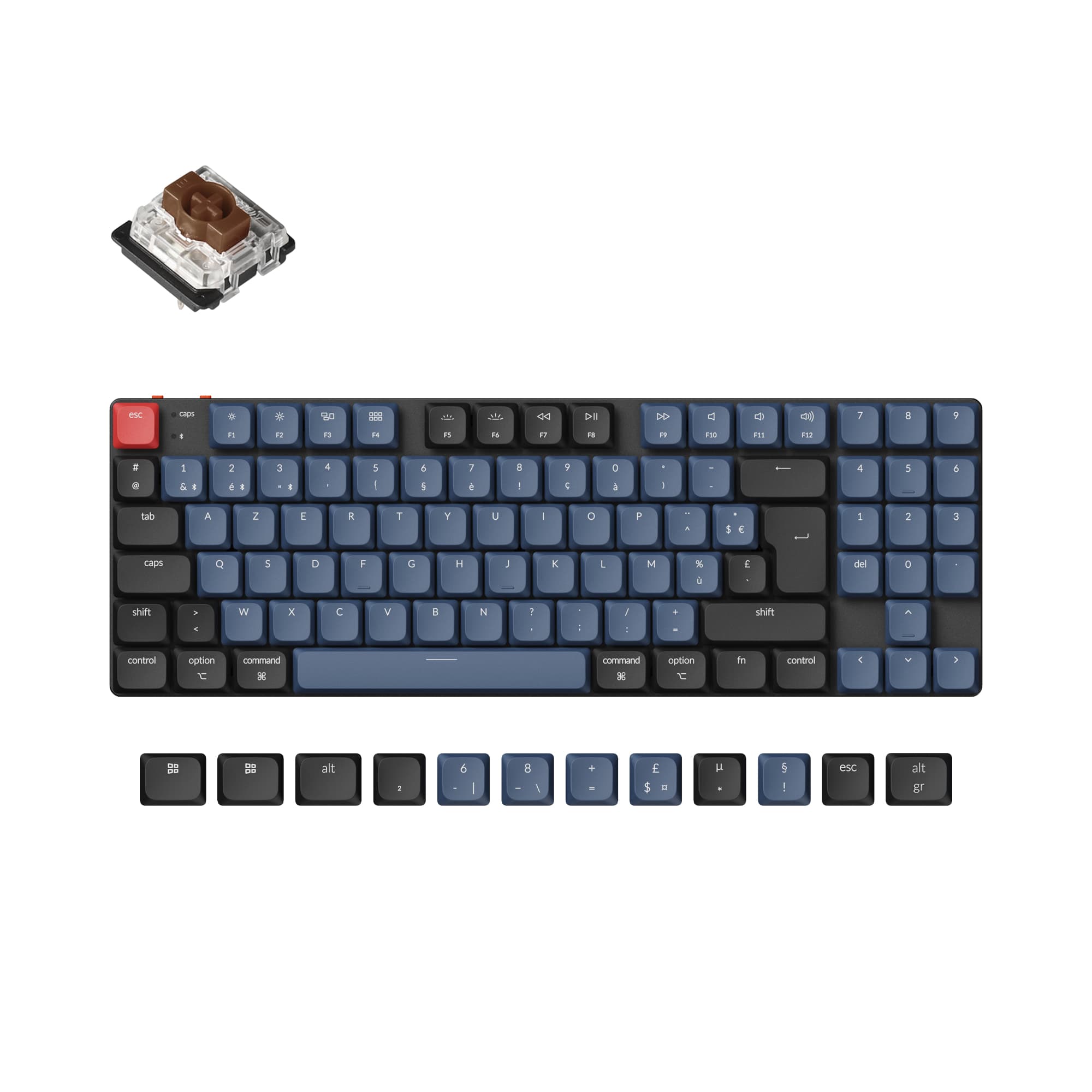Keychron K13 Pro Brown 1