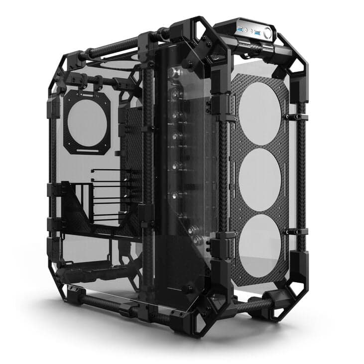 Alphacool Apex Pro Skeleton Carbon 3