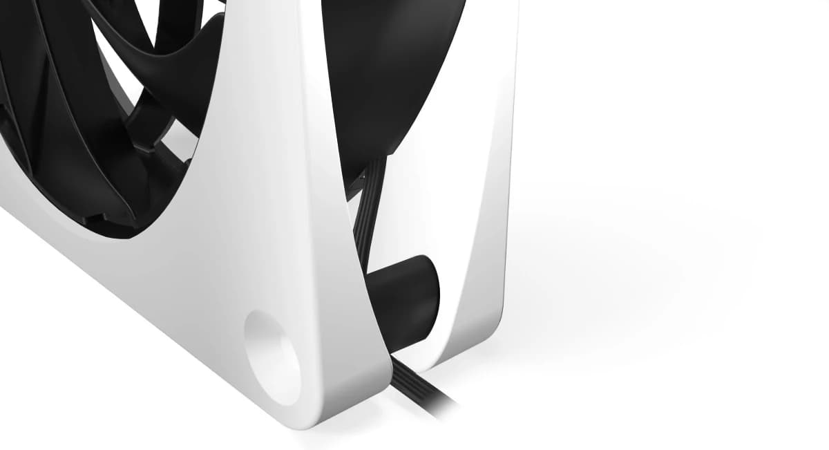 Alphacool Apex Stealth Metal 120mm - 3000rpm Blanc 3