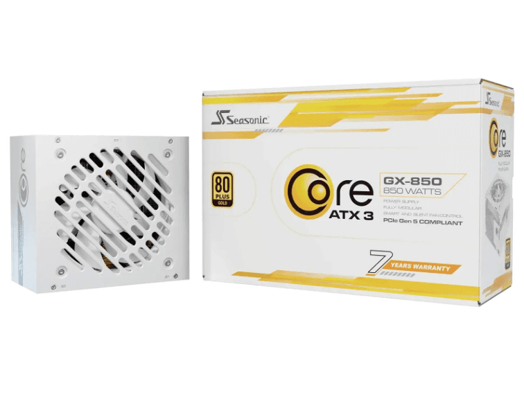 Seasonic ATX 850W - 80+ Gold - Core GX-850-V2 Blanc