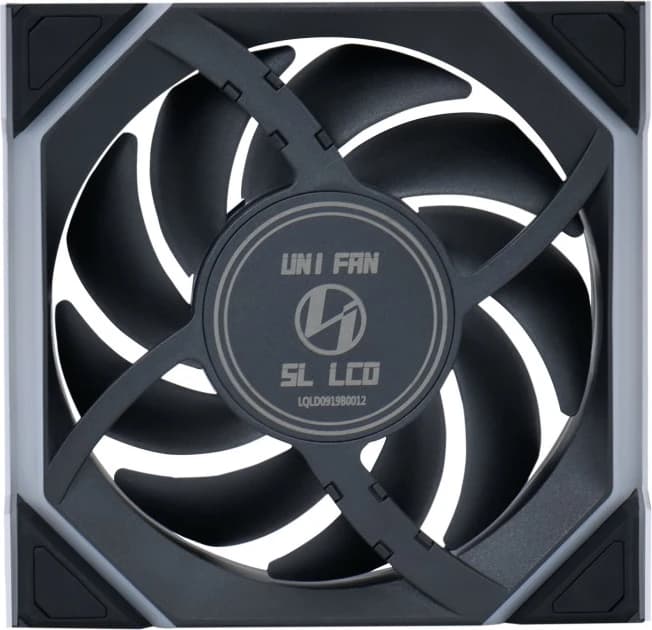 Lian Li Uni Fan SL Wireless LCD 120 Reverse Blade (noir) - Pack de 3 4