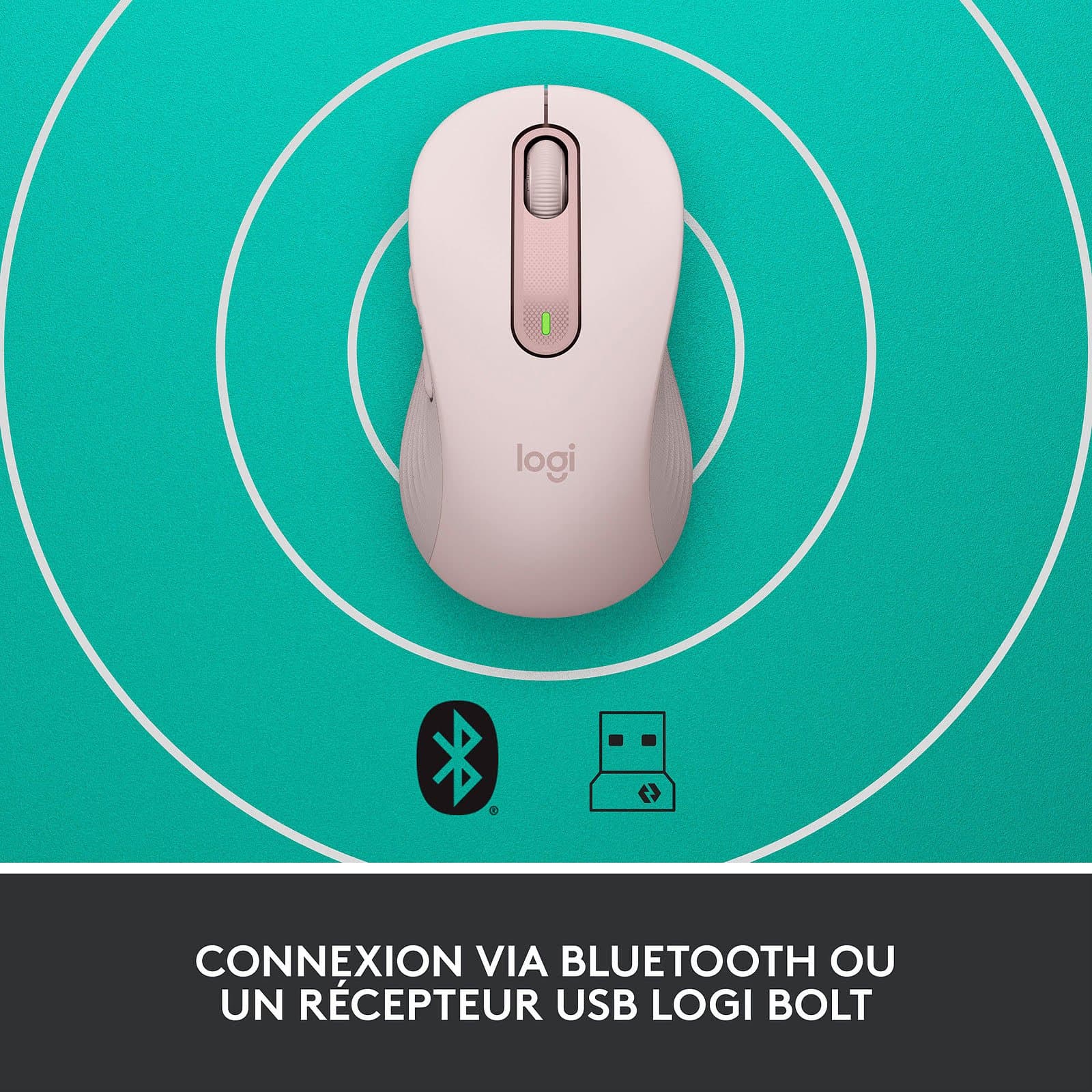 Logitech M650 L (Rose) 2