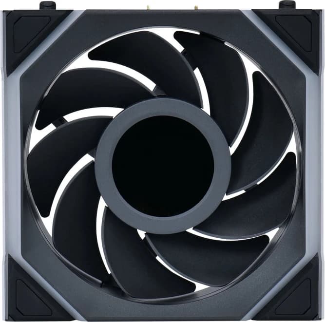 Lian Li Uni Fan SL Wireless LCD 120 Reverse Blade (noir) - Pack de 3 3