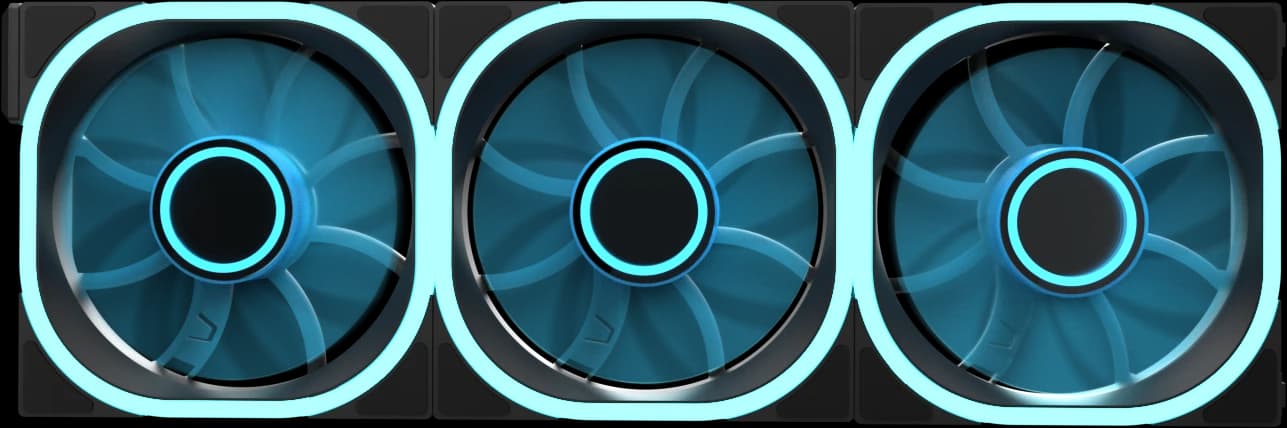 M.RED SparkX (3xFans + 1 Contrôleur)