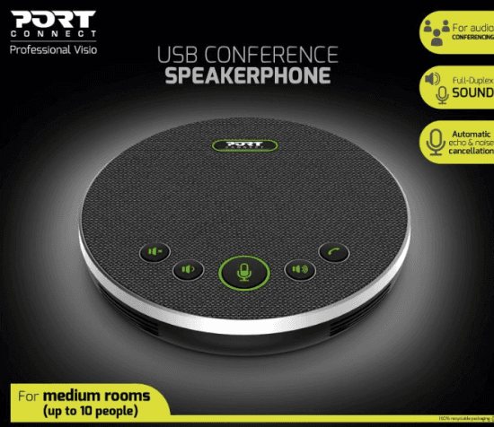 PORT Connect USB Conference Speakerphone 4