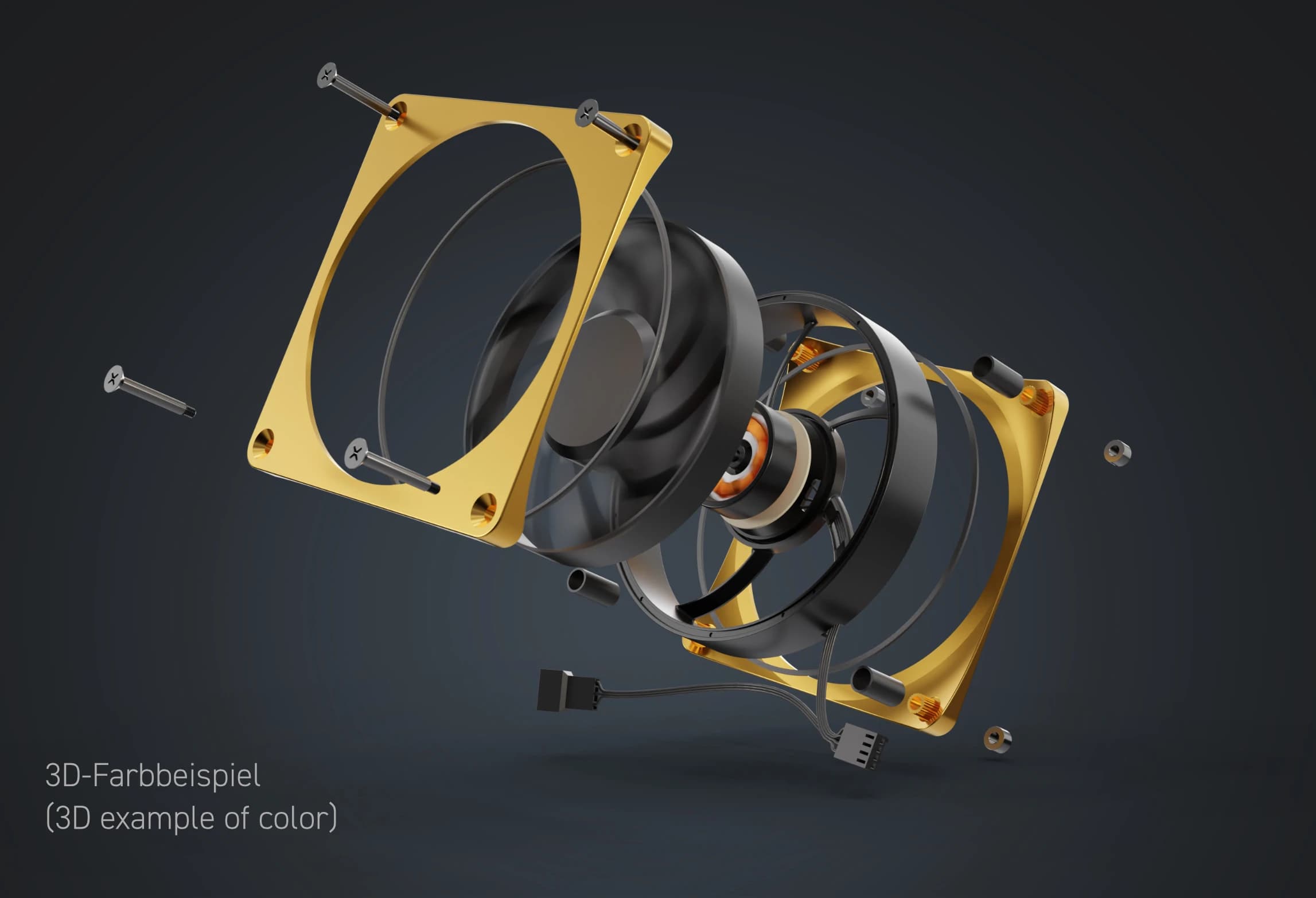 Alphacool Apex Stealth Metal 120mm - 3000rpm Noir 6