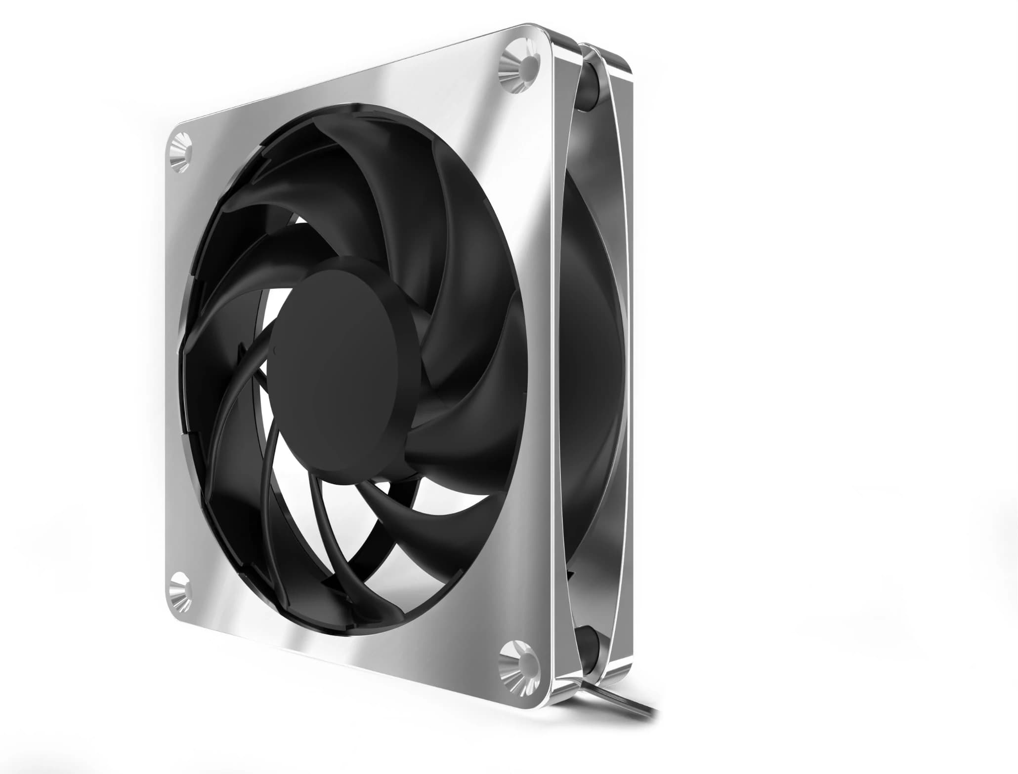 Alphacool Apex Stealth Metal 120mm - 2000rpm Chrome 4
