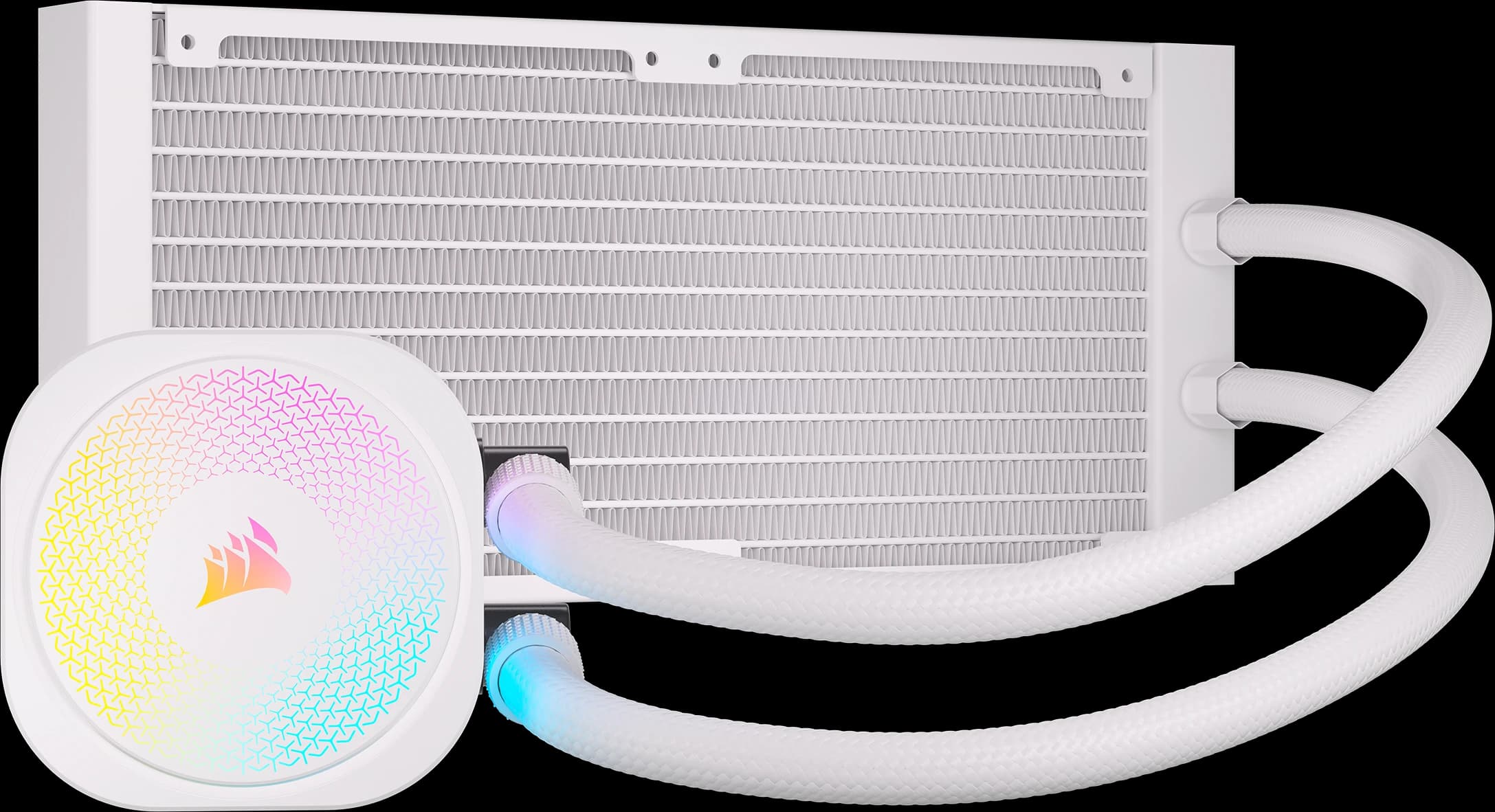 Corsair Titan 240 RX LCD RGB (Blanc) 2